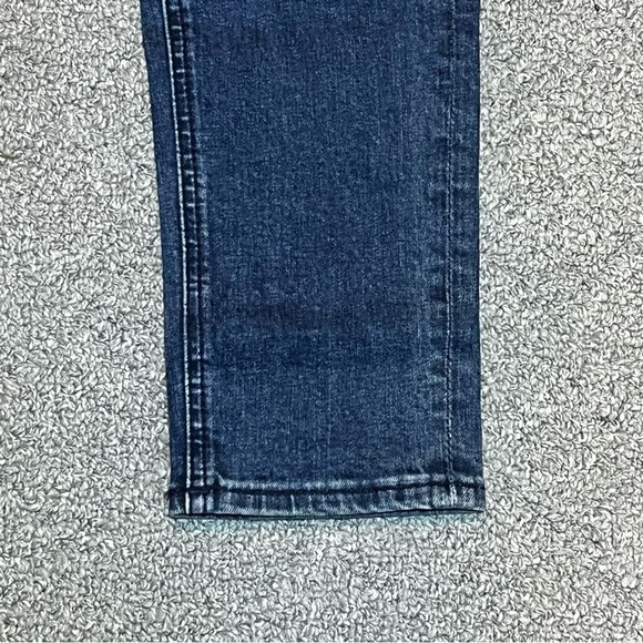 Miss Me Ankle Skinny Jeans Womens Size 26 Blue Studded Rhinestone Faded Denim - Picture 9 of 12